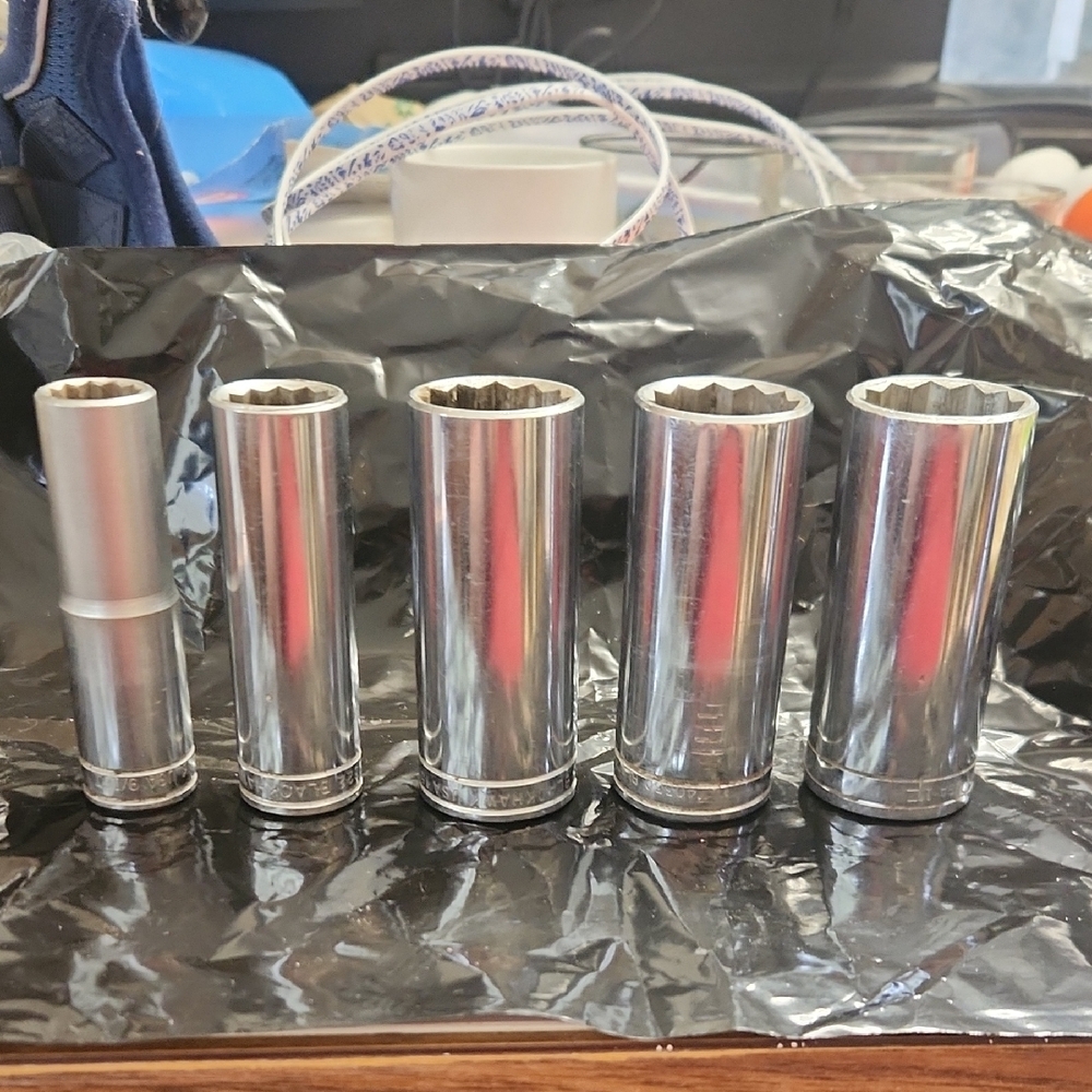 Black Hawk Deep Socket Set